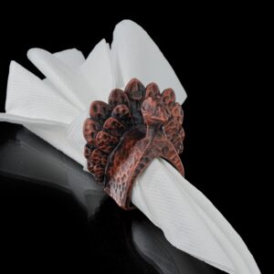 Rond de serviette en forme de dinde