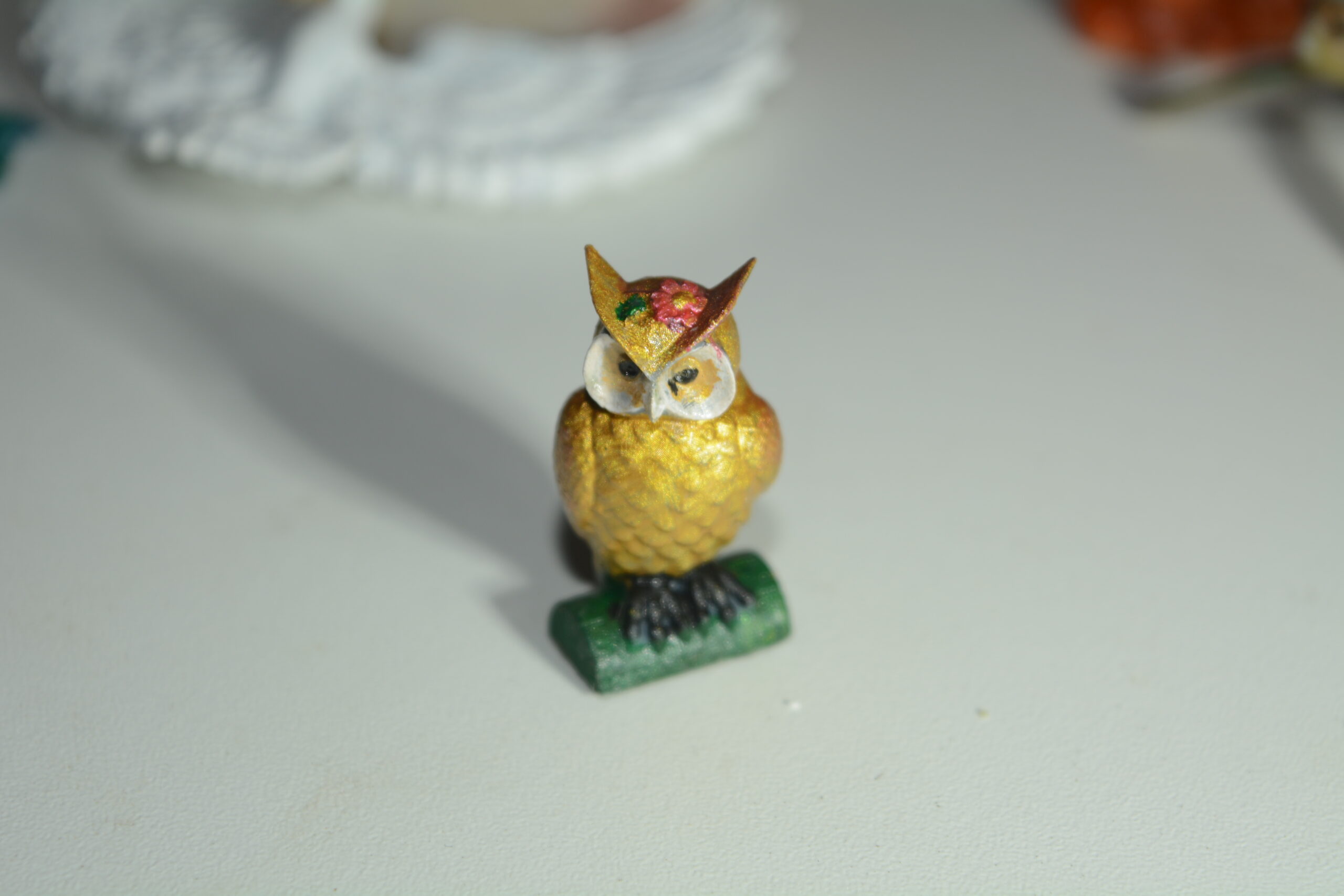 🌟 Miniaturas de Casal de Corujas: O Presente Perfeito para Namorados - Elegância e Amor em Resina! 🌟 - Image 2