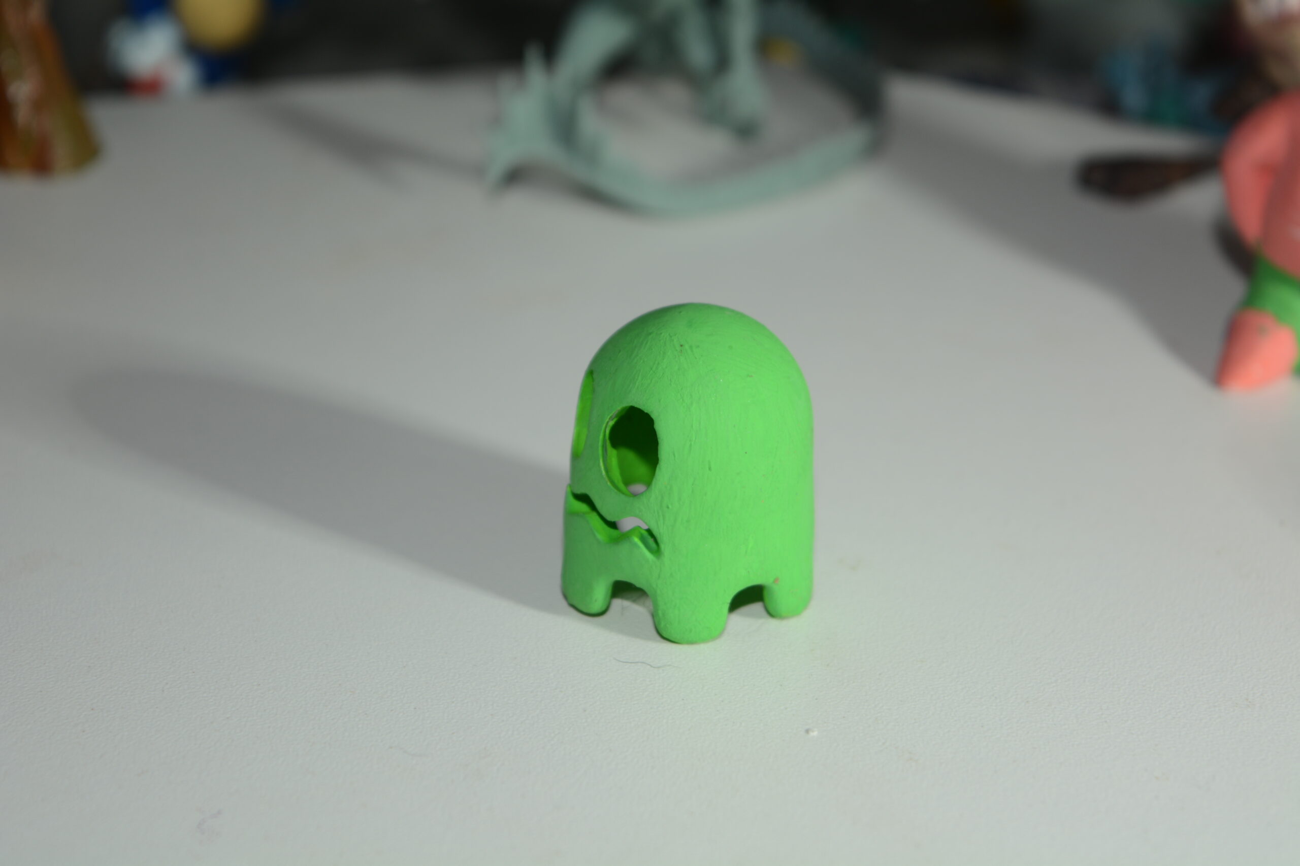 🌟 Miniatura Neon do Pac-Man e Fantasmas: Brilho Incrível e Nostalgia em Resina! 🌟 - Image 13