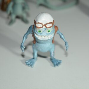 🌟 Miniatura do Crazy Frog: Diversão e Nostalgia em Resina com Pintura à Mão! 🌟