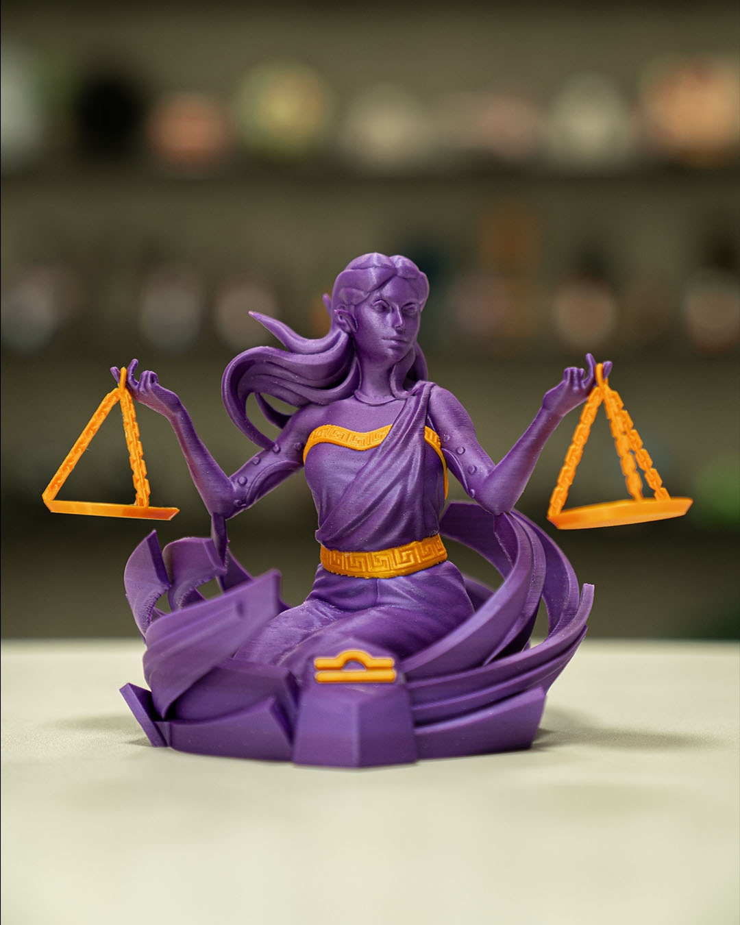 3D Printed Libra Statue - Image 3