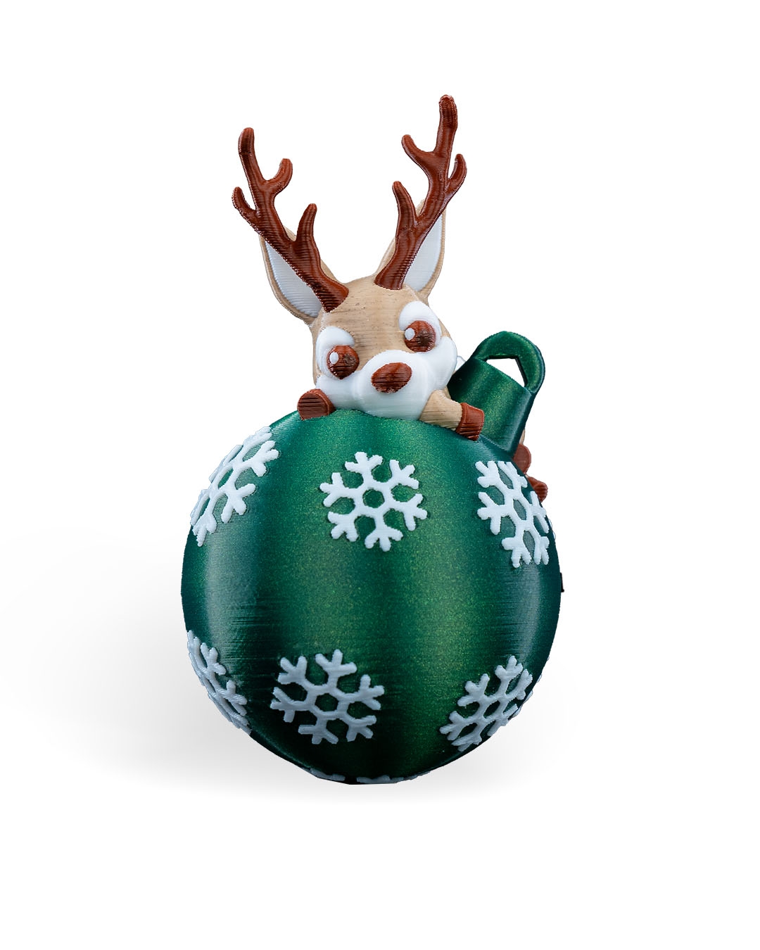 Lying Reindeer Christmas Ornament - Image 7