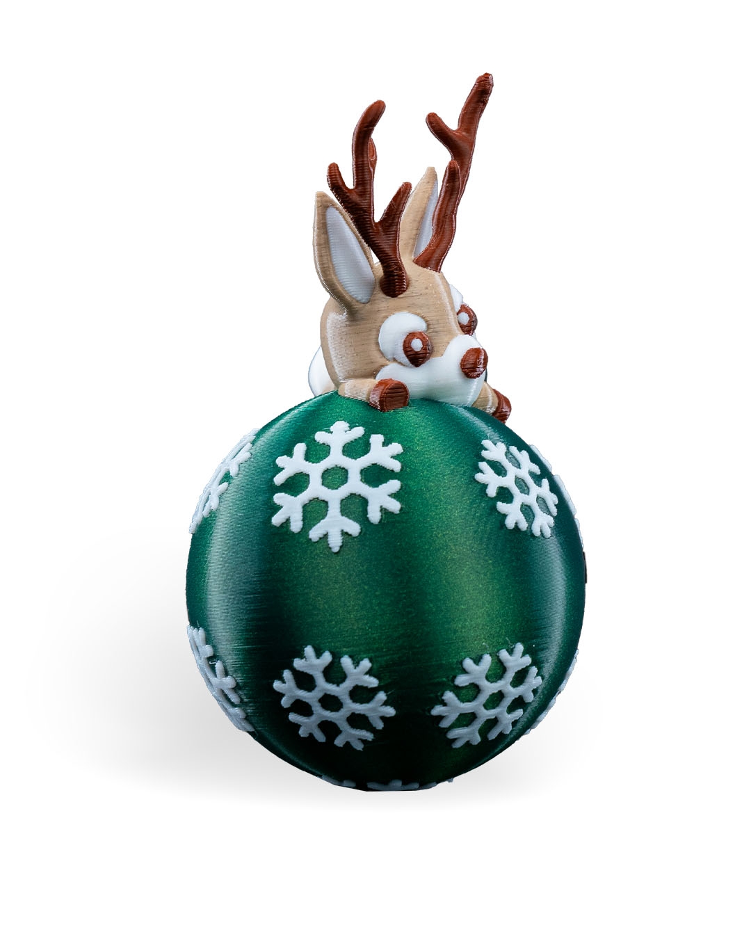 Lying Reindeer Christmas Ornament - Image 8