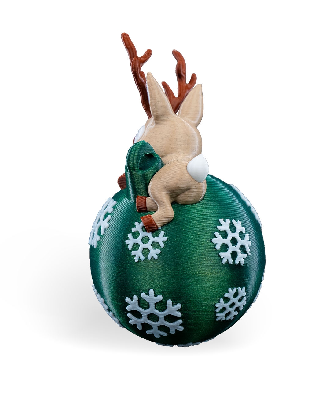 Lying Reindeer Christmas Ornament - Image 11