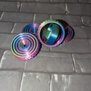 Large Purple Gradient Fidget Rings