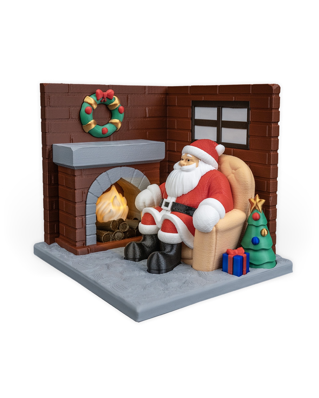 Santa's Living Room Table Lamp - Image 7