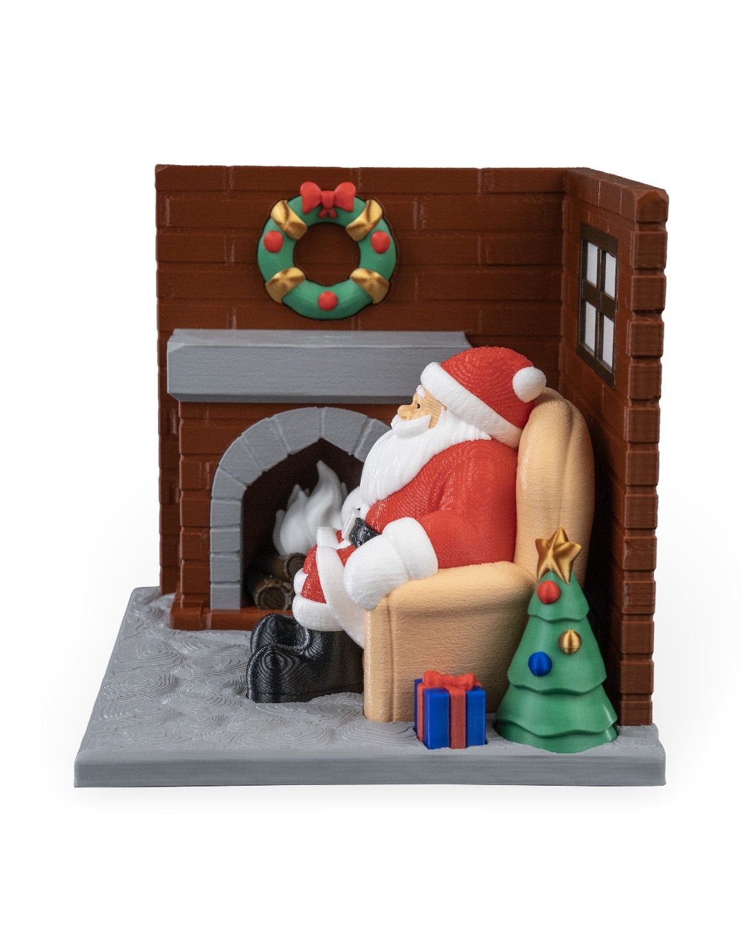 Santa's Living Room Table Lamp - Image 9