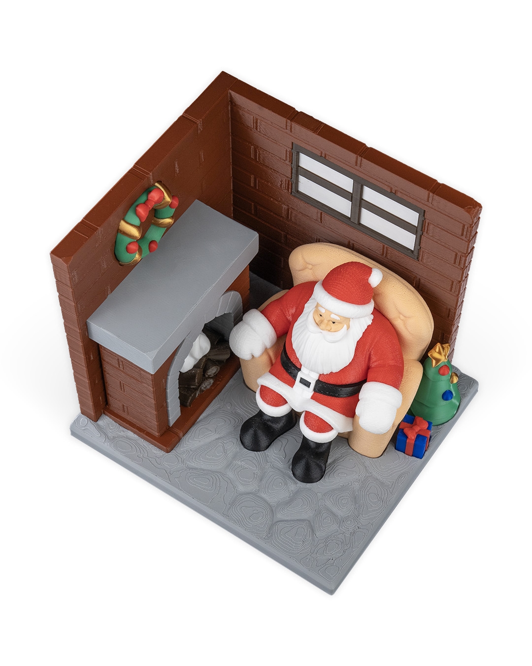 Santa's Living Room Table Lamp - Image 10