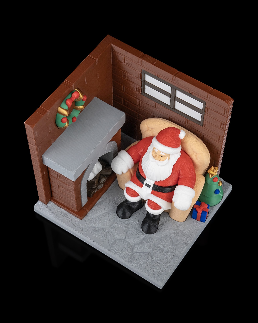 Santa's Living Room Table Lamp - Image 5
