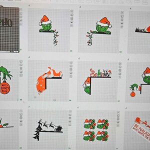 Christmas Door Corner