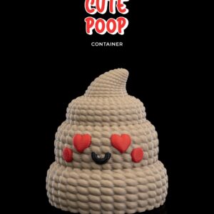 Cute Poop Container