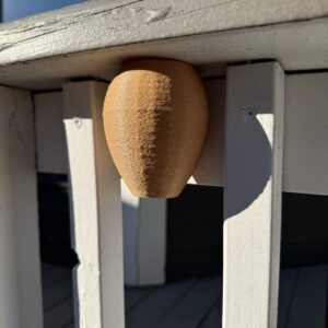 3D Printed Decoy Wasp Nest