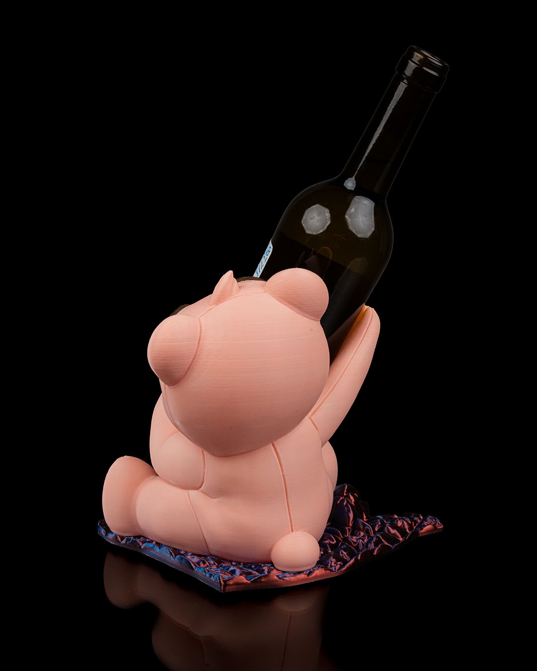 Teddy's Toast Wine Holder - Image 6