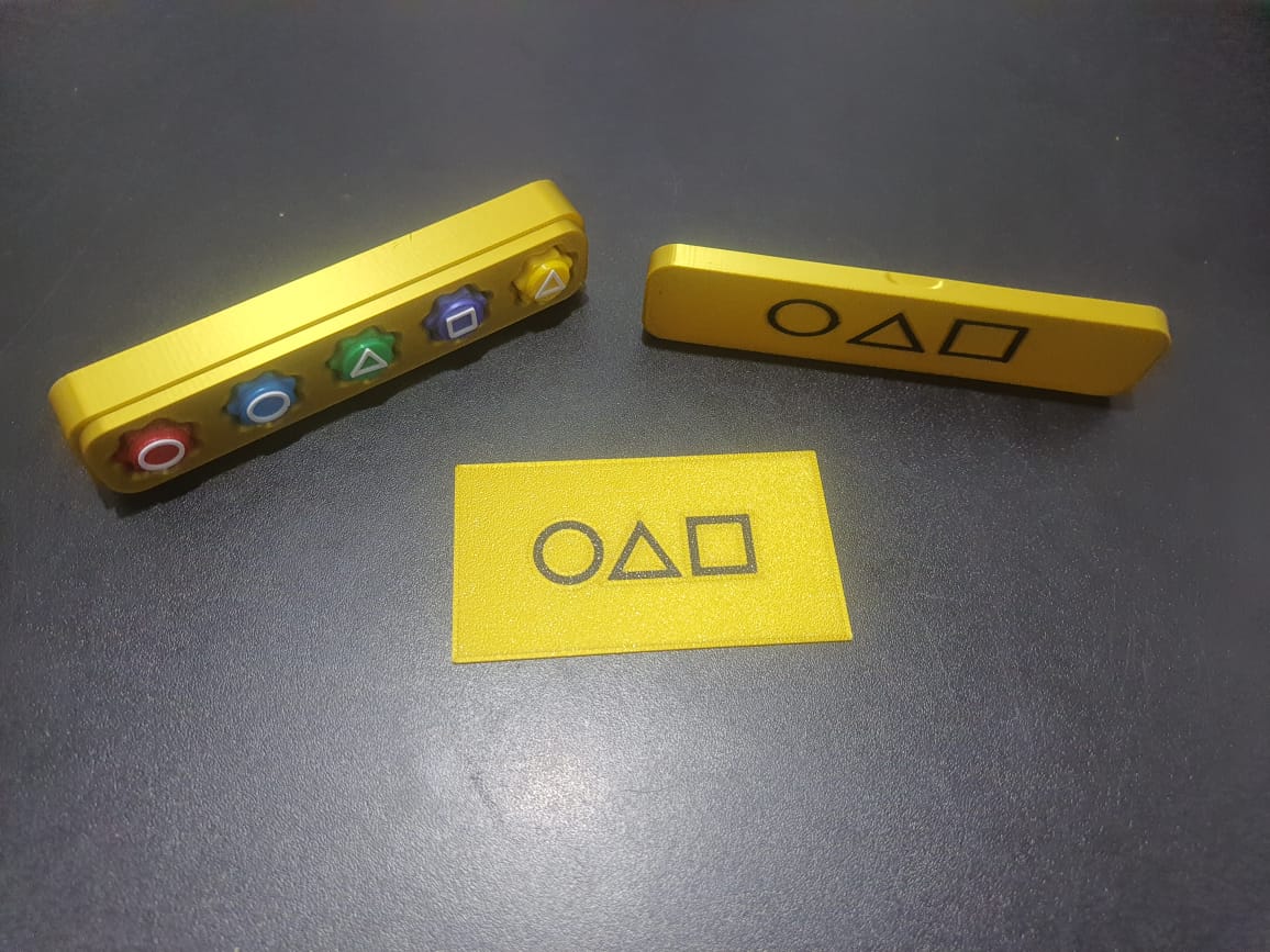 KIT 3 personagens + jogo Gonggi + caixinha + cartão convite - Image 3