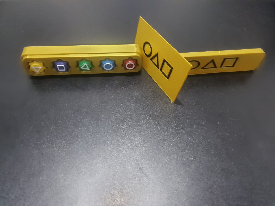 KIT jogo Gonggi Round 6 + Cartão convite + caixinha para guardar - Image 3