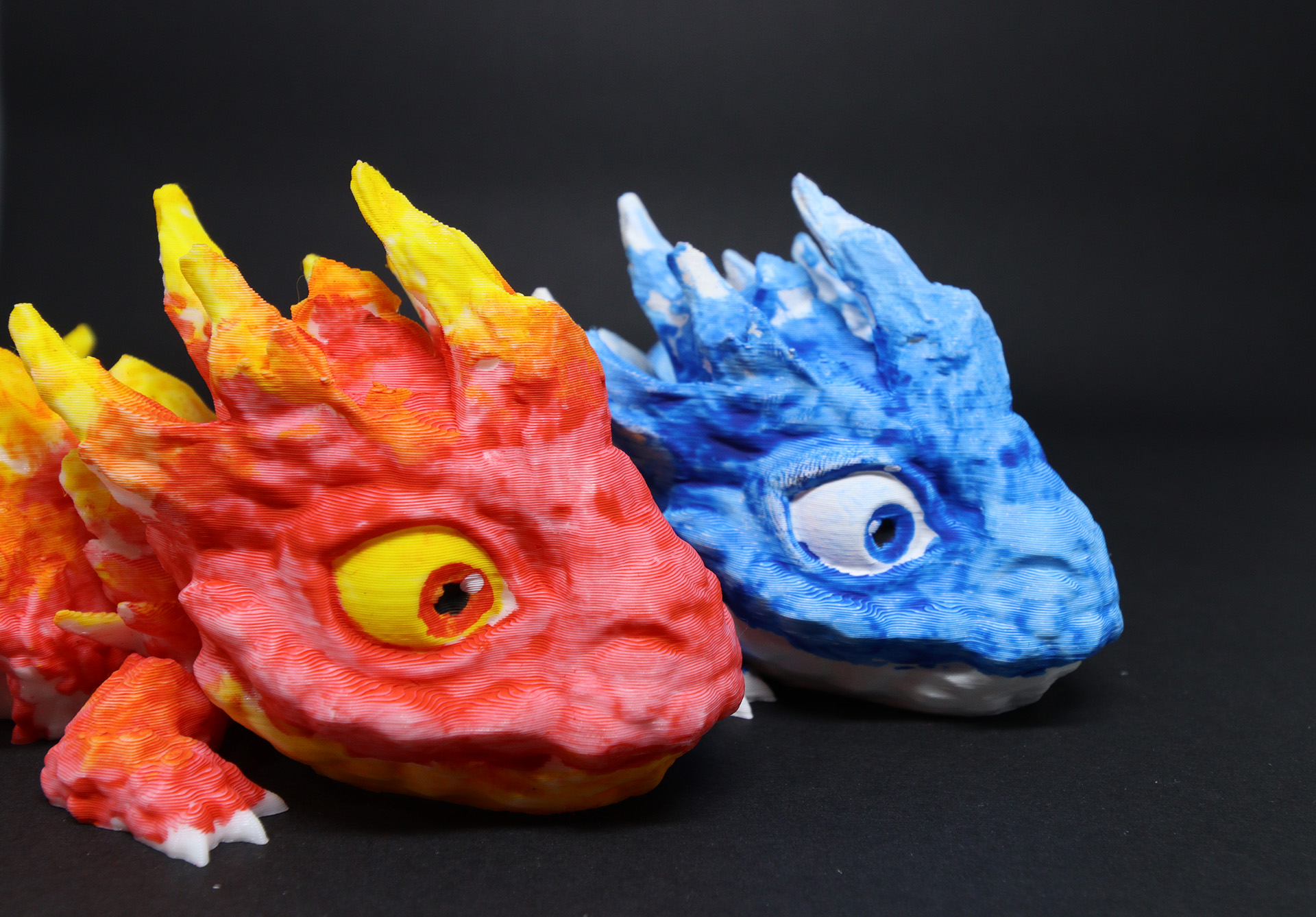 Dragão articulado com kit para pintura - Image 3