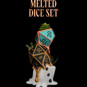 Melted Dice Set