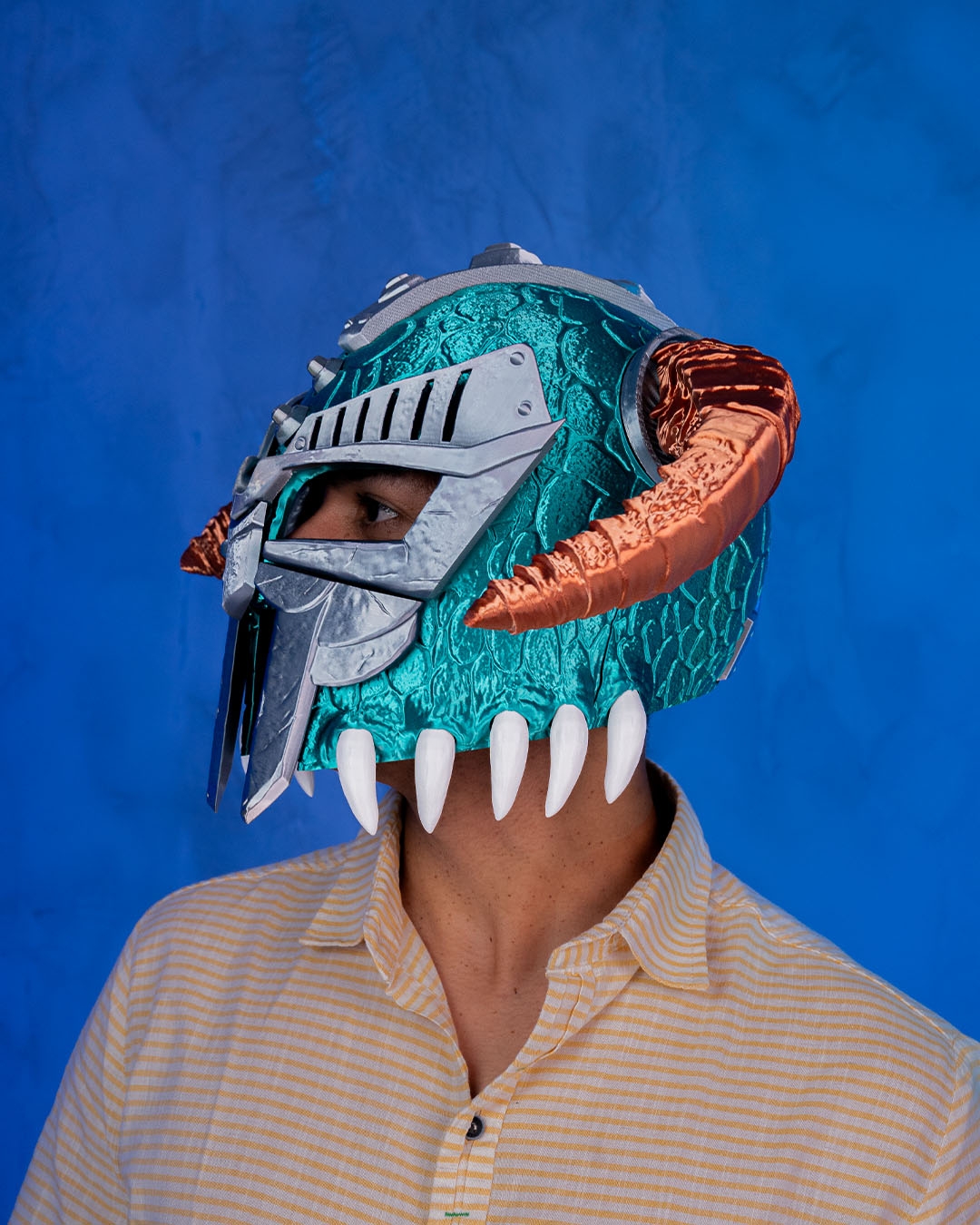 Scaled Barbarian Helmet - Image 4