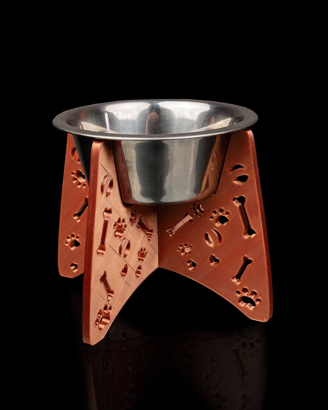 Top Dog Dining Raised Pet Bowl Stand - Image 3