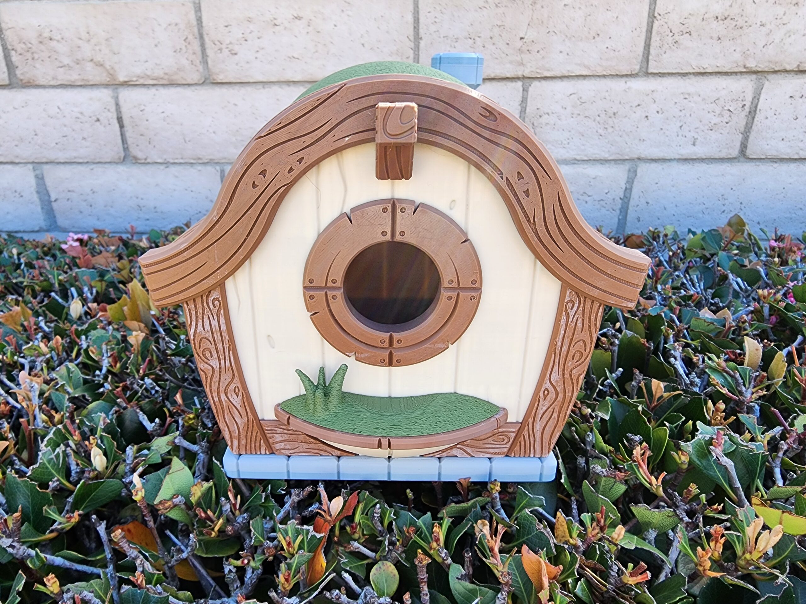 Outdoor Bird House, Fantasy Inspired Birdhouse, Bird Watching Gift, Garden Art, Unique Birdhouse, Home Decor - Image 2