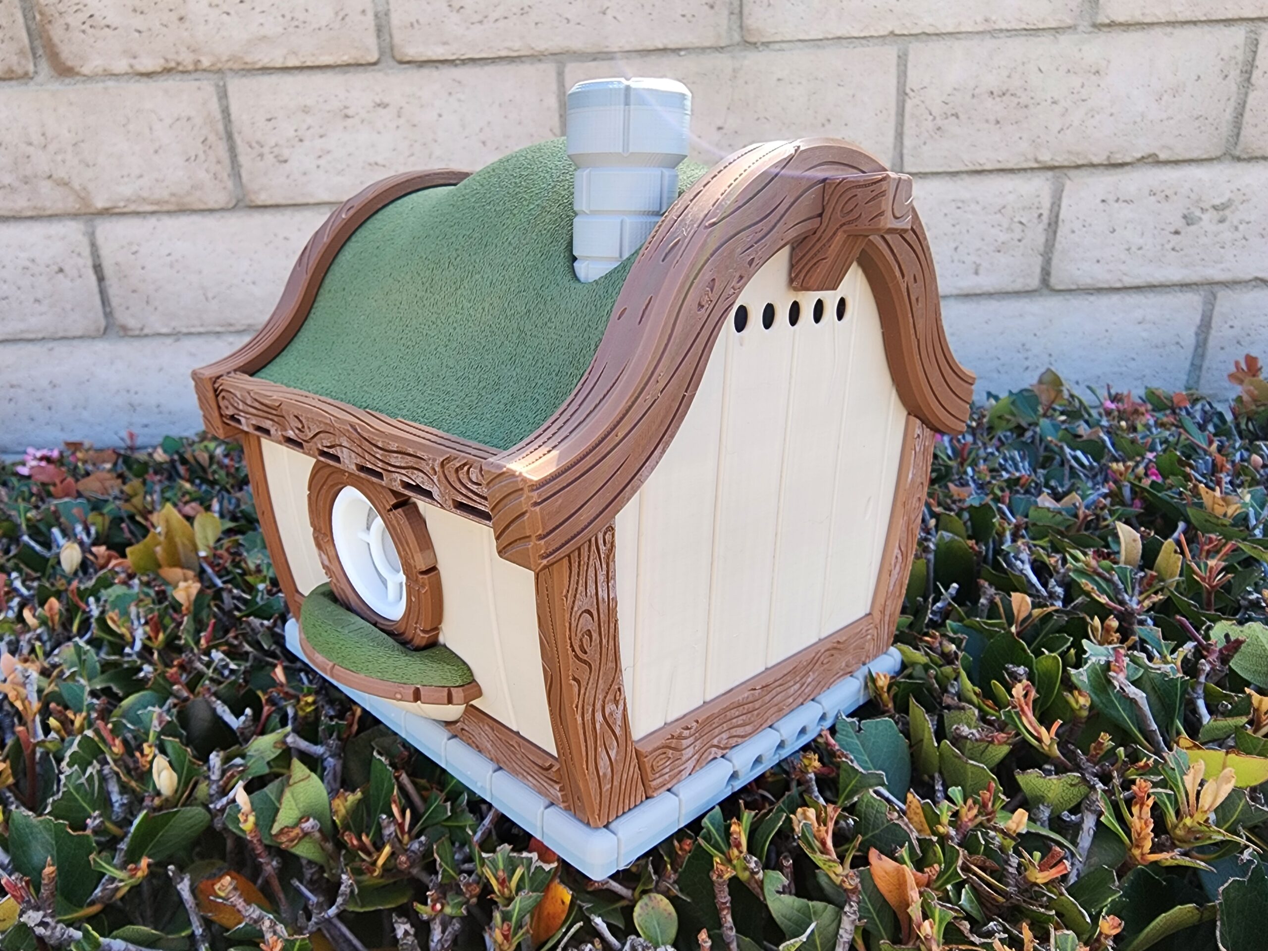 Outdoor Bird House, Fantasy Inspired Birdhouse, Bird Watching Gift, Garden Art, Unique Birdhouse, Home Decor - Image 6