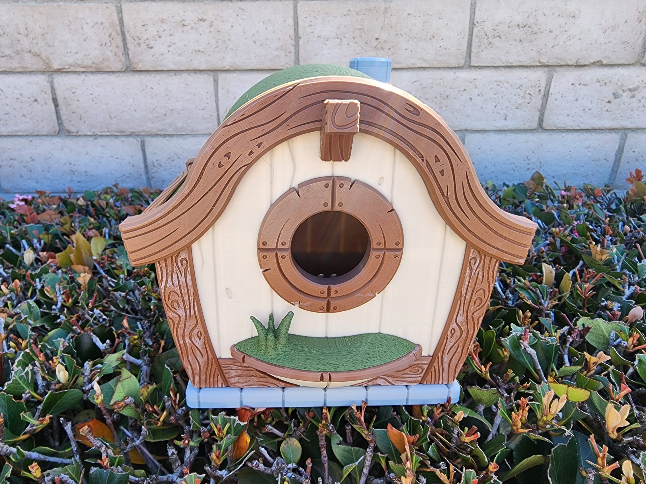 Outdoor Bird House, Fantasy Inspired Birdhouse, Bird Watching Gift, Garden Art, Unique Birdhouse, Home Decor