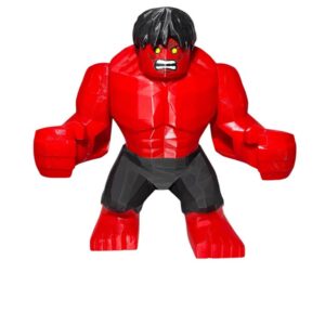 Big Brick LEGO Red Hulk