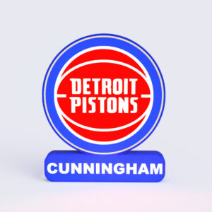 Detroit Pistons Sign - LED Strip Compatible