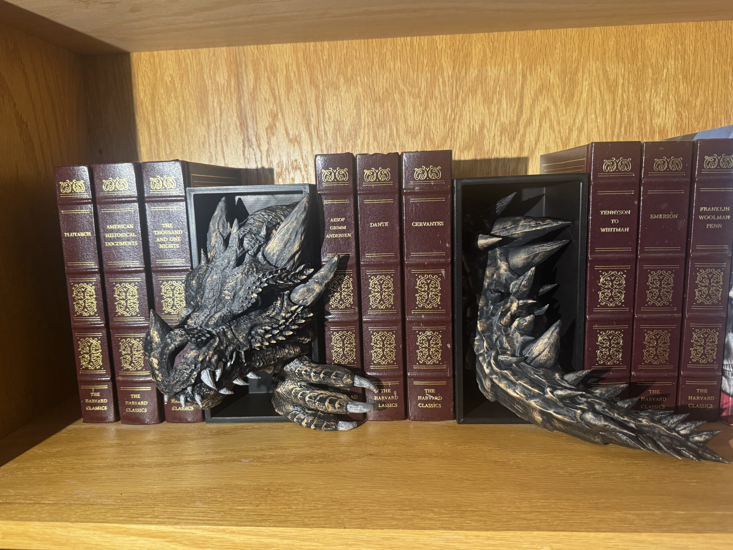 Dragon Tail Book Nook - Painted - Image 5