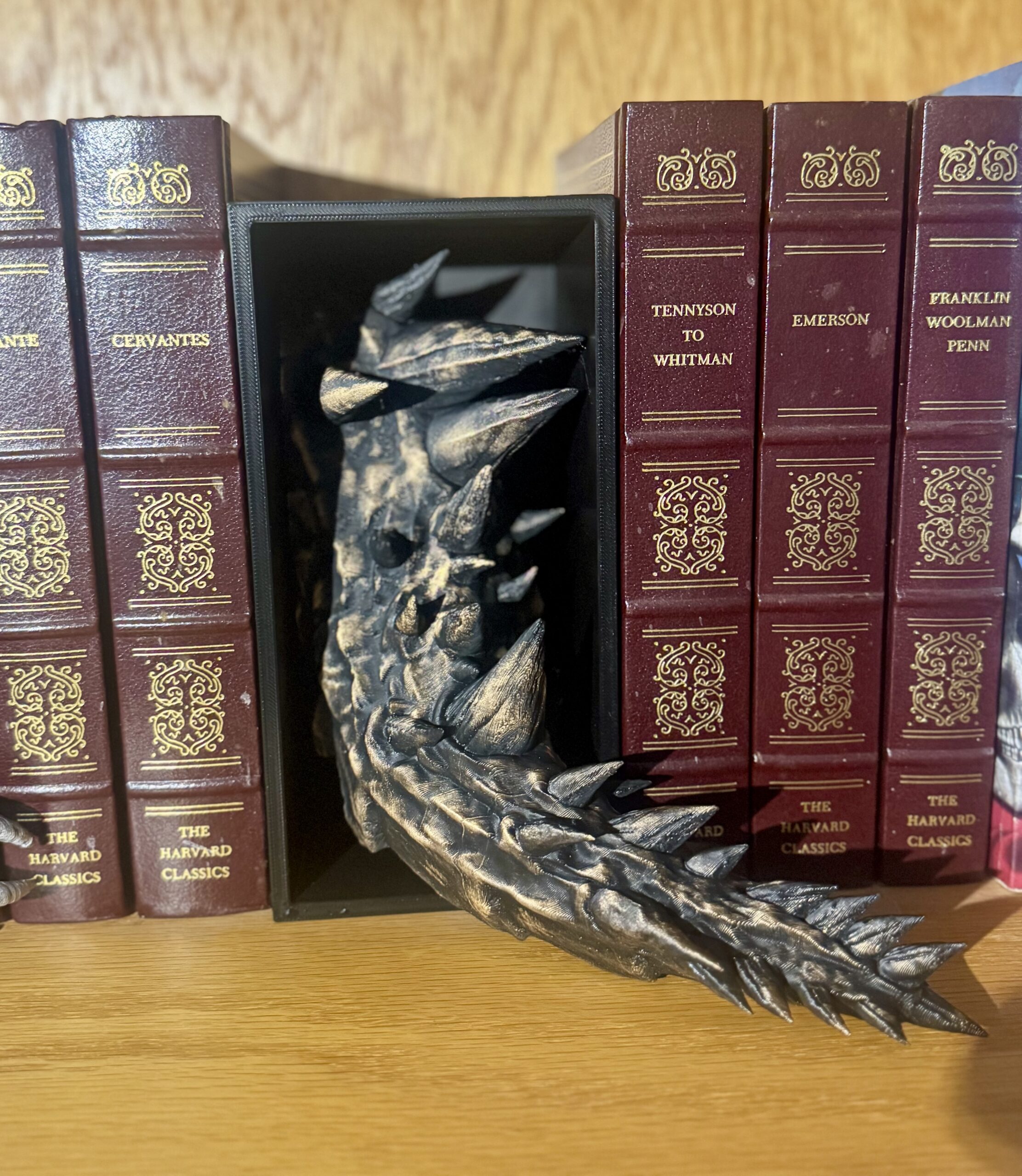 Dragon Tail Book Nook - Painted