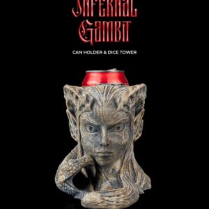 Infernal Gambit Can Holder & Dice Tower
