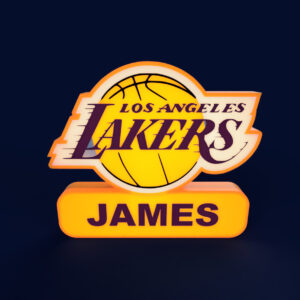 L.A. Lakers Sign - LED Strip Compatible