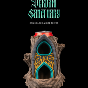 Verdant Sanctuary Can Holder & Dice Tower