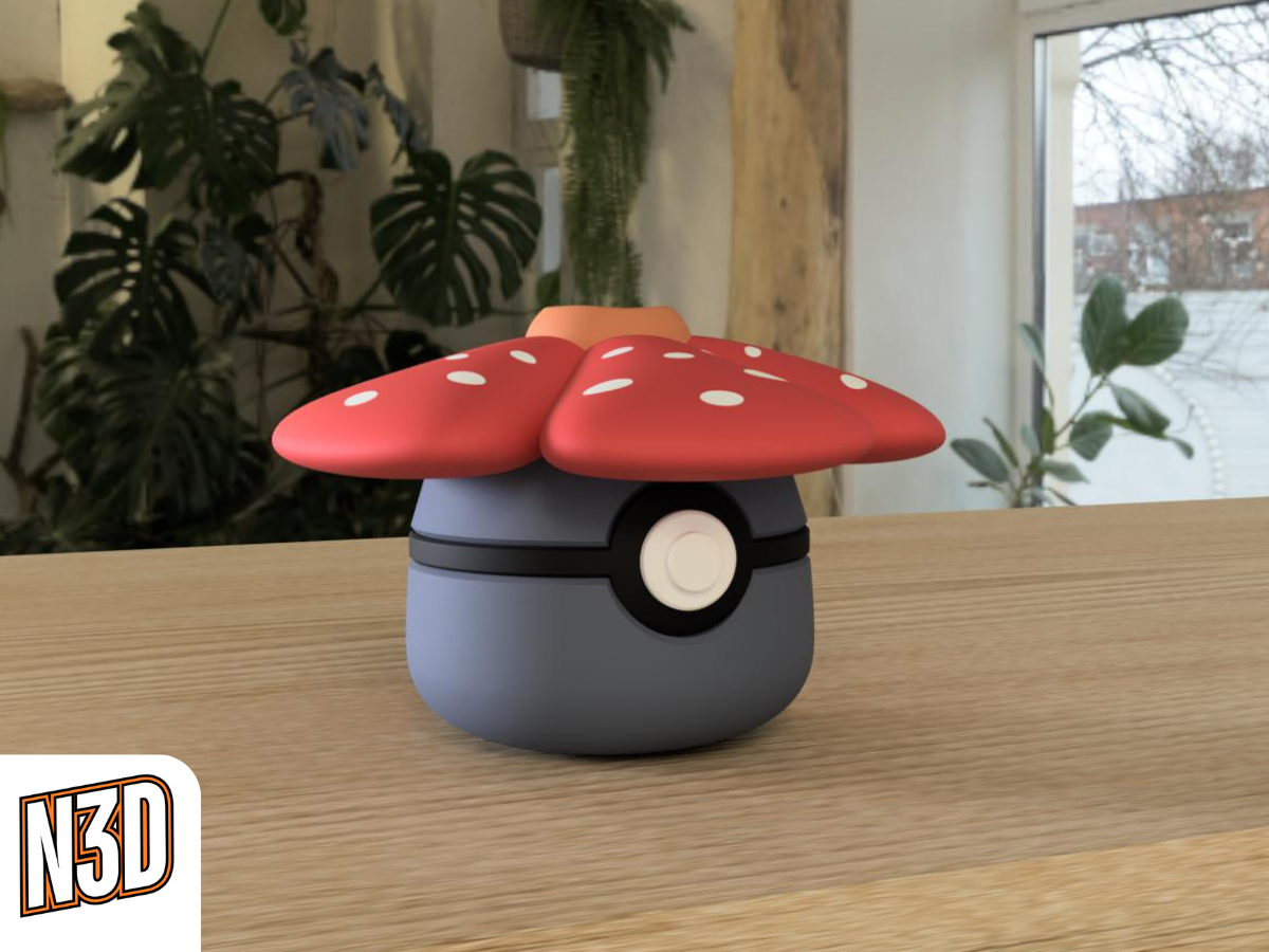 N3D Pokéball - 0045 VilePlume