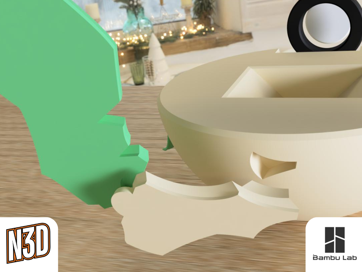 N3D Pokéball - 0470 Leafeon - Image 4