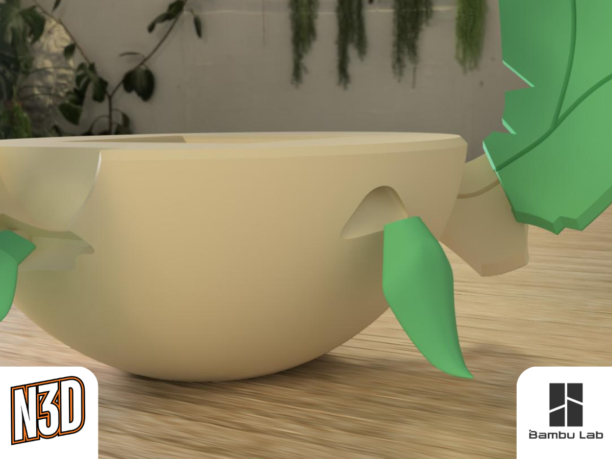 N3D Pokéball - 0470 Leafeon - Image 5