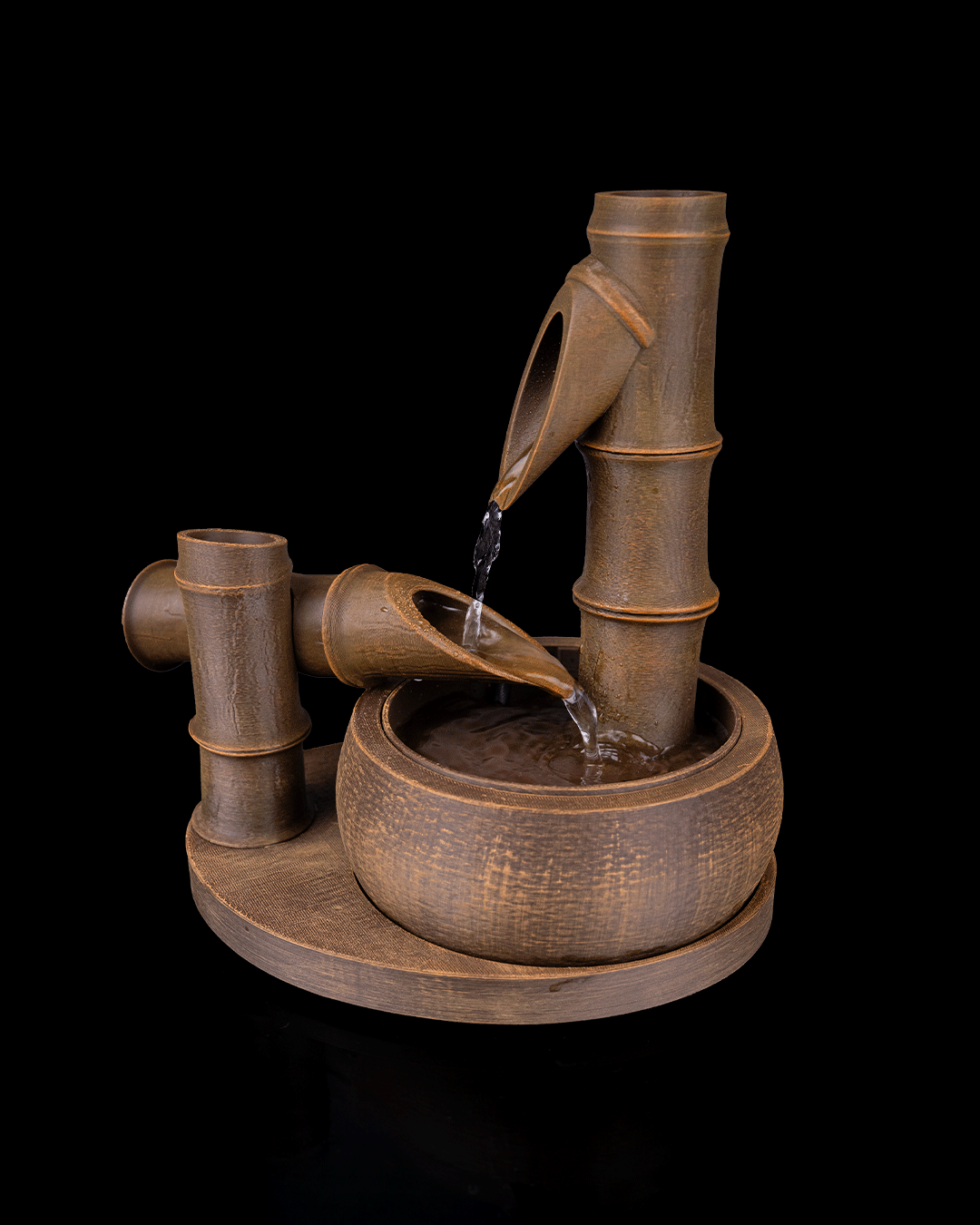 Bamboo Flow Tabletop Fountain - Image 2