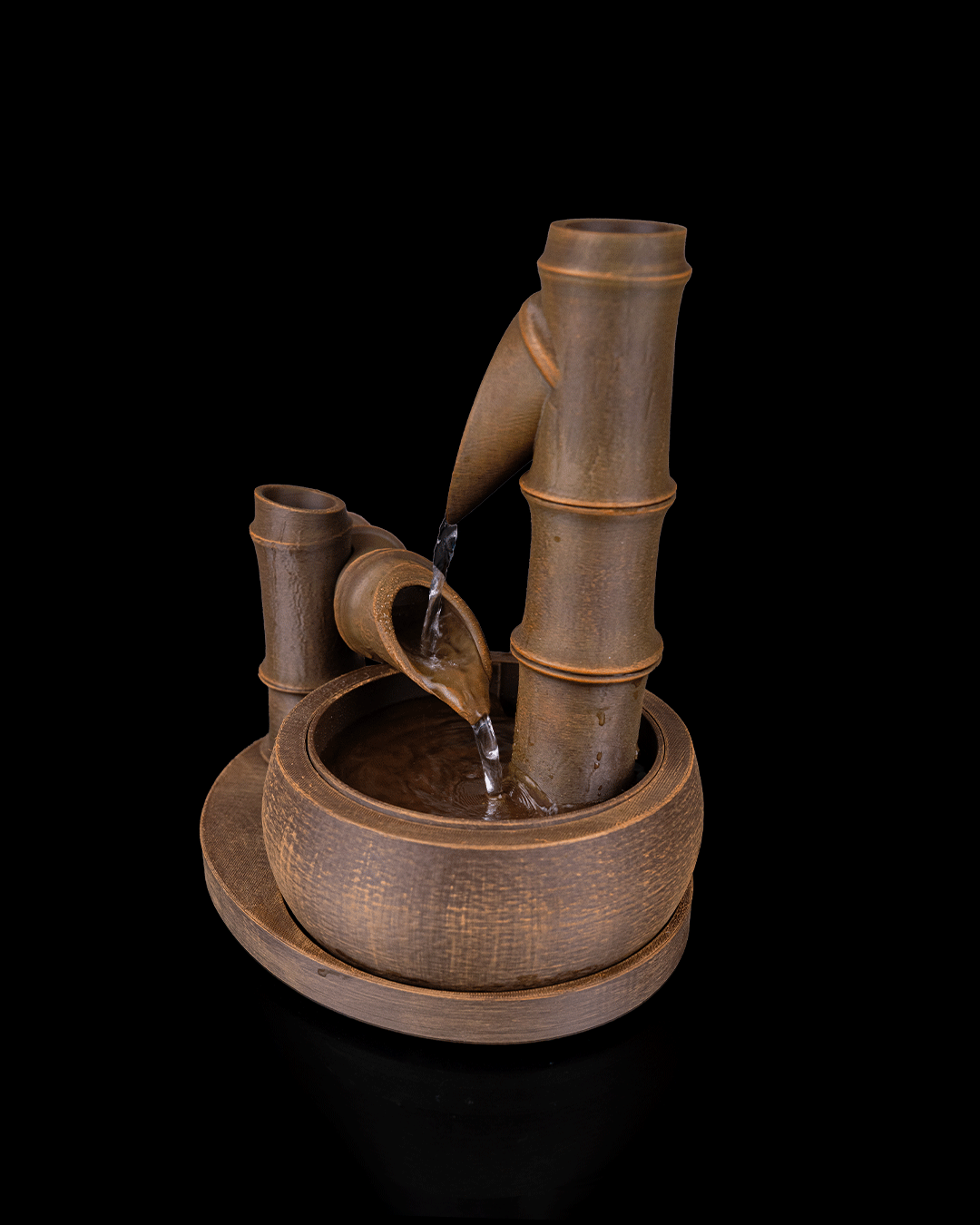 Bamboo Flow Tabletop Fountain - Image 3
