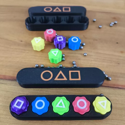 Jogo Coreano Gonggi Squid Game Round 6 Com Esfera De Aço - Image 5