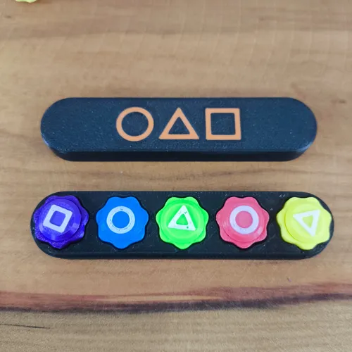 Jogo Coreano Gonggi Squid Game Round 6 Com Esfera De Aço - Image 3