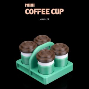 Mini Coffee Cup Magnet