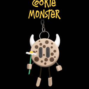 The Cookie Monster Keychain