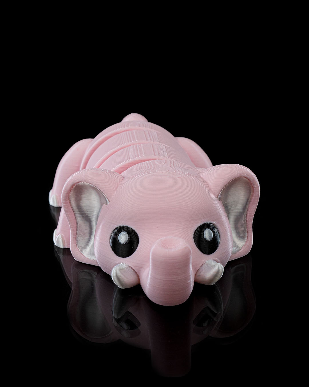 Cute Flexi Elephant Keychain - Image 4