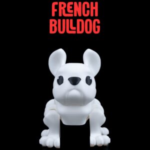 Press the French Bulldog – Clickable Figurine