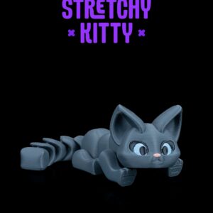 Stretching kitty