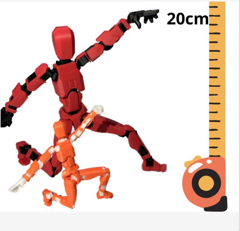 Dummy 13 Gigante 26cm Ou 200% Boneco Articulado 3d