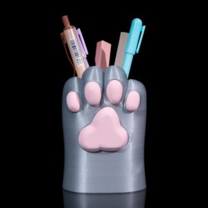 Porta caneta pata de gato