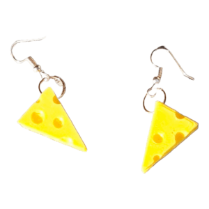 Cheese Earrings