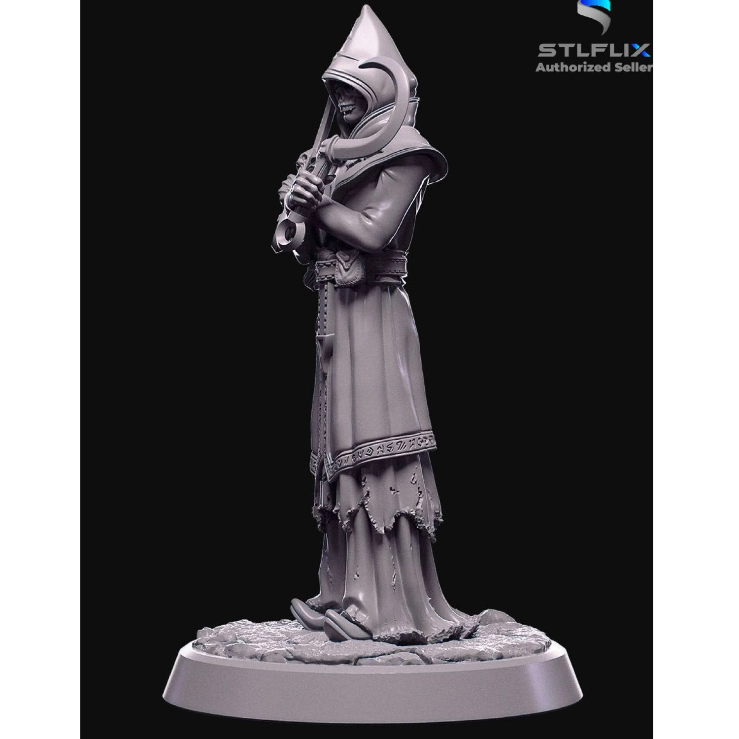 Arzan's Cultist | Undead Skeleton | Monster | Male/Female | Tabletop Miniatures | Demons of the Holy Abbey | D&D Dungeons and Dragons 5e- - Image 5