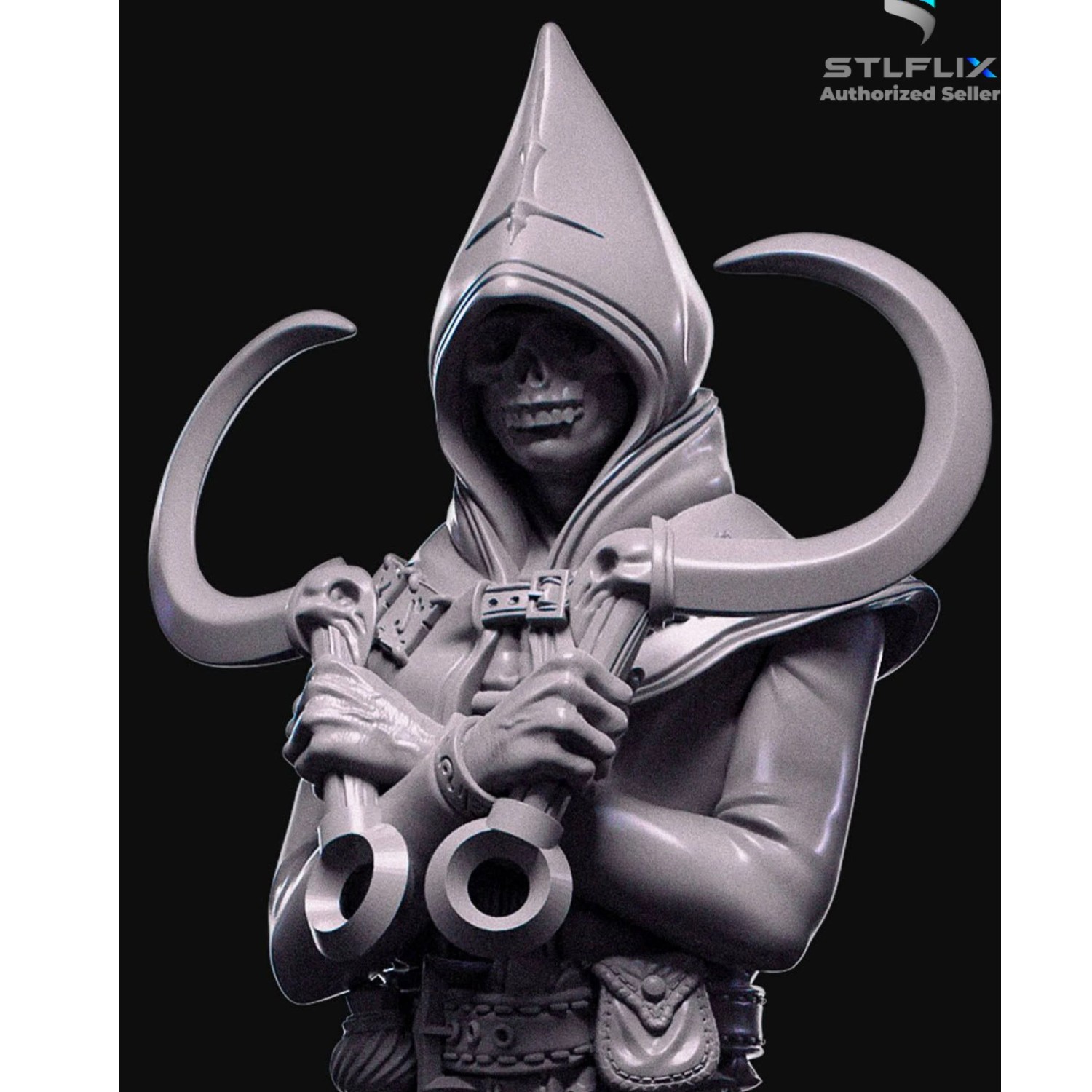 Arzan's Cultist | Undead Skeleton | Monster | Male/Female | Tabletop Miniatures | Demons of the Holy Abbey | D&D Dungeons and Dragons 5e- - Image 6